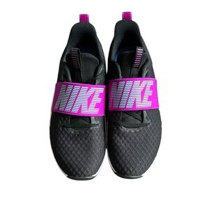 Nike Black and Purple/Blue Sneakers Size 7.5